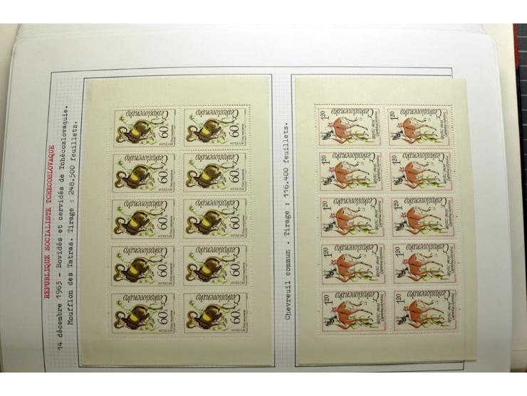  1918/86, ungebrauchte und gestempelte Sammlung mit lokalen Revolutionsausgaben, VZOREC auf Hradschin, Portoprovisiorien, Pro