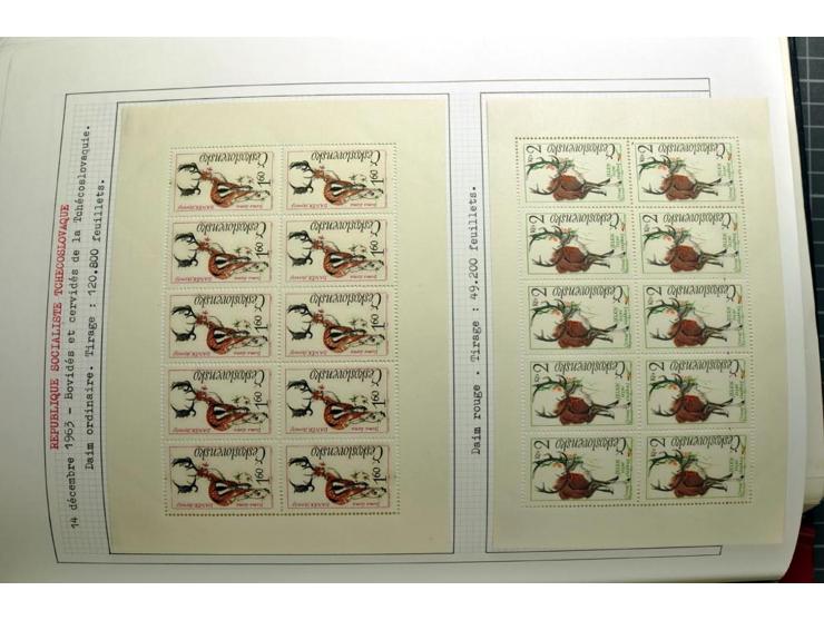  1918/86, ungebrauchte und gestempelte Sammlung mit lokalen Revolutionsausgaben, VZOREC auf Hradschin, Portoprovisiorien, Pro