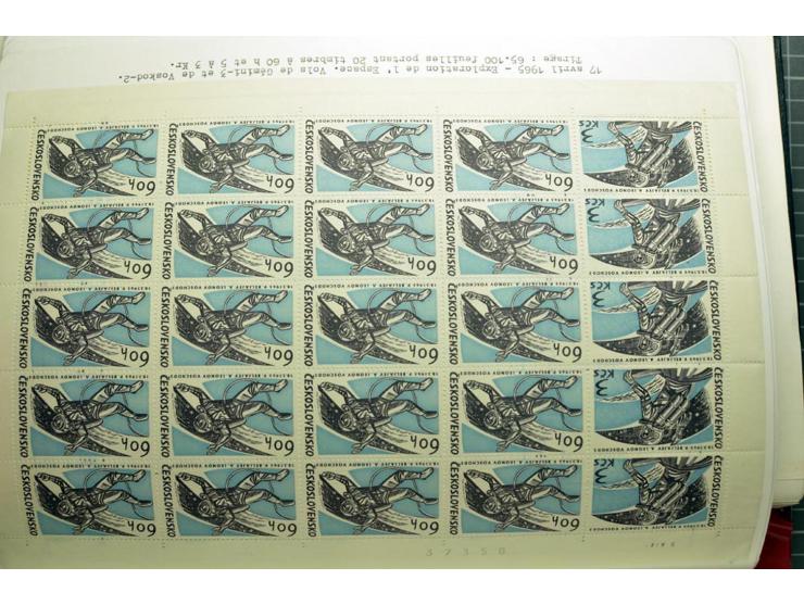  1918/86, ungebrauchte und gestempelte Sammlung mit lokalen Revolutionsausgaben, VZOREC auf Hradschin, Portoprovisiorien, Pro