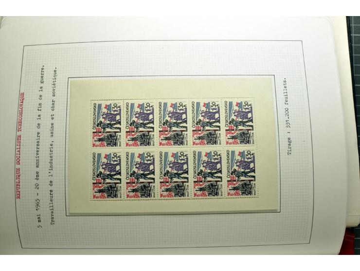  1918/86, ungebrauchte und gestempelte Sammlung mit lokalen Revolutionsausgaben, VZOREC auf Hradschin, Portoprovisiorien, Pro