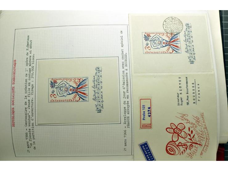  1918/86, ungebrauchte und gestempelte Sammlung mit lokalen Revolutionsausgaben, VZOREC auf Hradschin, Portoprovisiorien, Pro