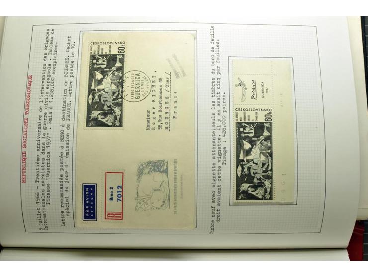  1918/86, ungebrauchte und gestempelte Sammlung mit lokalen Revolutionsausgaben, VZOREC auf Hradschin, Portoprovisiorien, Pro