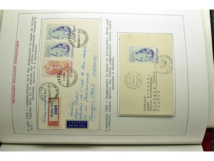  1918/86, ungebrauchte und gestempelte Sammlung mit lokalen Revolutionsausgaben, VZOREC auf Hradschin, Portoprovisiorien, Pro