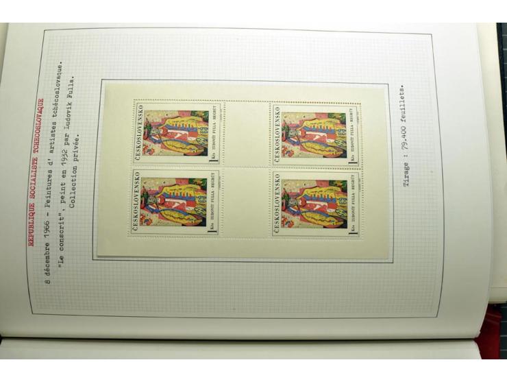  1918/86, ungebrauchte und gestempelte Sammlung mit lokalen Revolutionsausgaben, VZOREC auf Hradschin, Portoprovisiorien, Pro