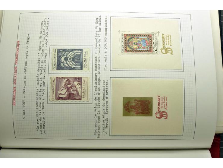  1918/86, ungebrauchte und gestempelte Sammlung mit lokalen Revolutionsausgaben, VZOREC auf Hradschin, Portoprovisiorien, Pro