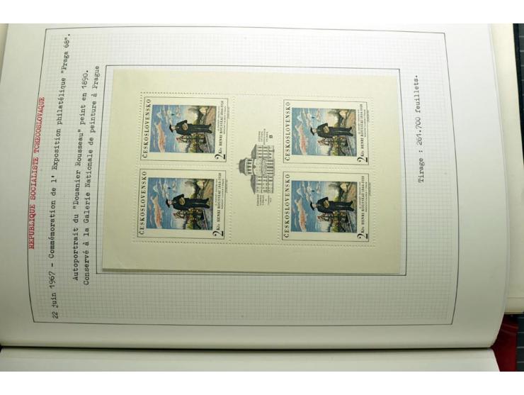  1918/86, ungebrauchte und gestempelte Sammlung mit lokalen Revolutionsausgaben, VZOREC auf Hradschin, Portoprovisiorien, Pro