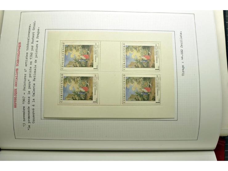  1918/86, ungebrauchte und gestempelte Sammlung mit lokalen Revolutionsausgaben, VZOREC auf Hradschin, Portoprovisiorien, Pro