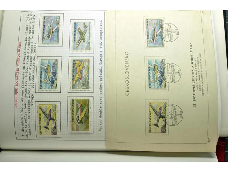  1918/86, ungebrauchte und gestempelte Sammlung mit lokalen Revolutionsausgaben, VZOREC auf Hradschin, Portoprovisiorien, Pro