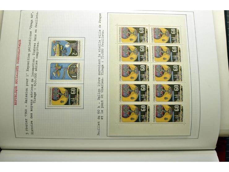  1918/86, ungebrauchte und gestempelte Sammlung mit lokalen Revolutionsausgaben, VZOREC auf Hradschin, Portoprovisiorien, Pro