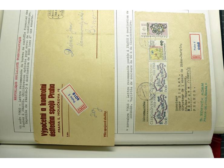  1918/86, ungebrauchte und gestempelte Sammlung mit lokalen Revolutionsausgaben, VZOREC auf Hradschin, Portoprovisiorien, Pro