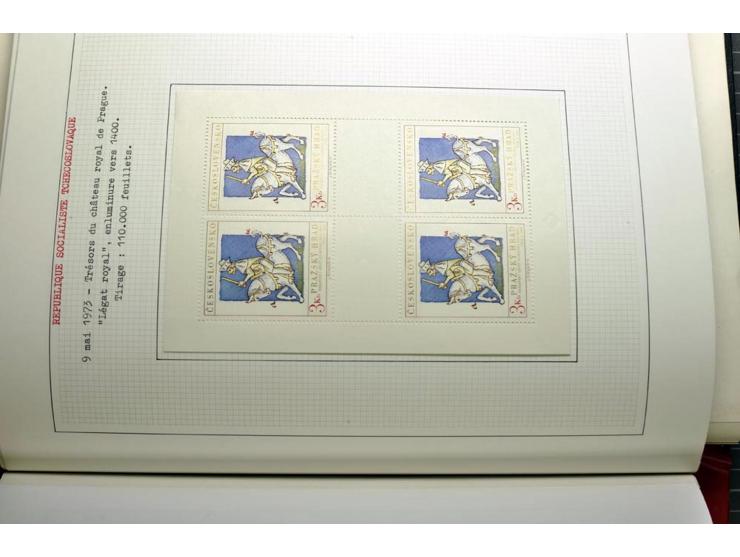  1918/86, ungebrauchte und gestempelte Sammlung mit lokalen Revolutionsausgaben, VZOREC auf Hradschin, Portoprovisiorien, Pro