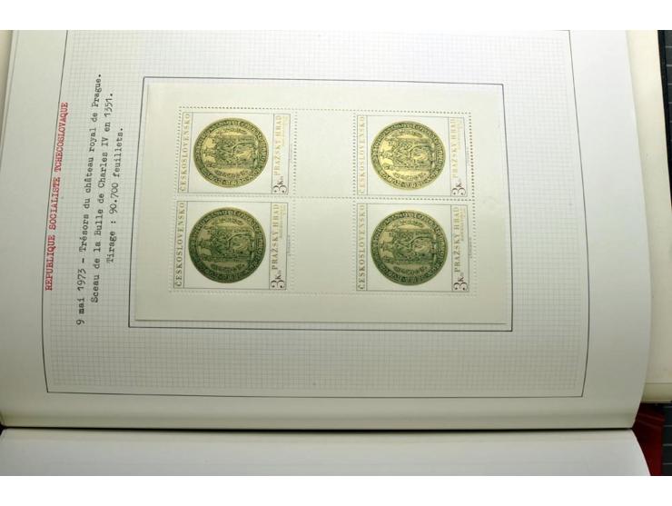  1918/86, ungebrauchte und gestempelte Sammlung mit lokalen Revolutionsausgaben, VZOREC auf Hradschin, Portoprovisiorien, Pro