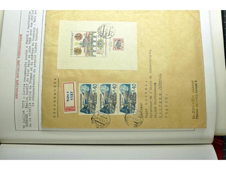  1918/86, ungebrauchte und gestempelte Sammlung mit lokalen Revolutionsausgaben, VZOREC auf Hradschin, Portoprovisiorien, Pro