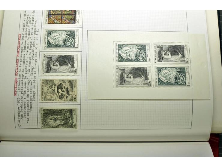  1918/86, ungebrauchte und gestempelte Sammlung mit lokalen Revolutionsausgaben, VZOREC auf Hradschin, Portoprovisiorien, Pro