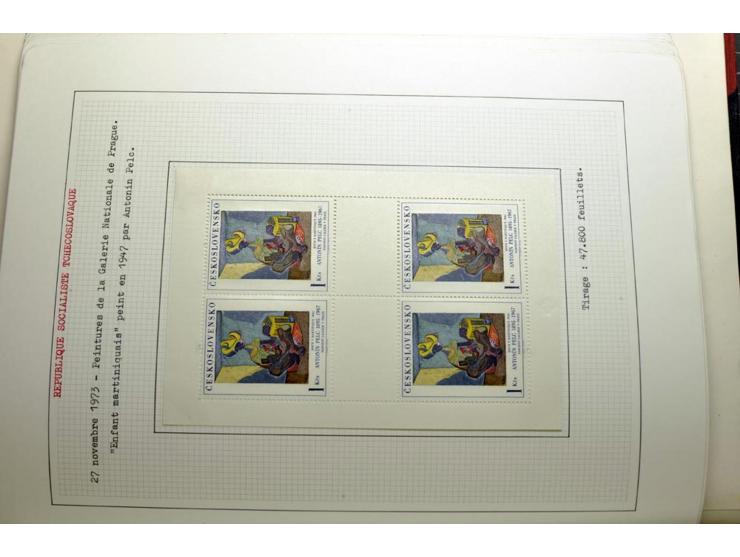  1918/86, ungebrauchte und gestempelte Sammlung mit lokalen Revolutionsausgaben, VZOREC auf Hradschin, Portoprovisiorien, Pro