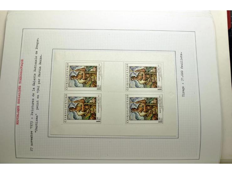  1918/86, ungebrauchte und gestempelte Sammlung mit lokalen Revolutionsausgaben, VZOREC auf Hradschin, Portoprovisiorien, Pro