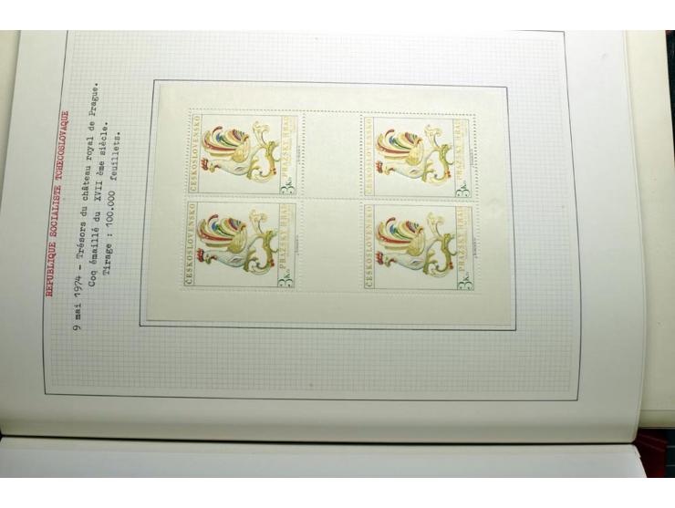  1918/86, ungebrauchte und gestempelte Sammlung mit lokalen Revolutionsausgaben, VZOREC auf Hradschin, Portoprovisiorien, Pro