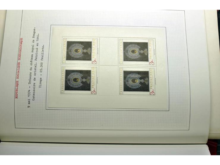  1918/86, ungebrauchte und gestempelte Sammlung mit lokalen Revolutionsausgaben, VZOREC auf Hradschin, Portoprovisiorien, Pro