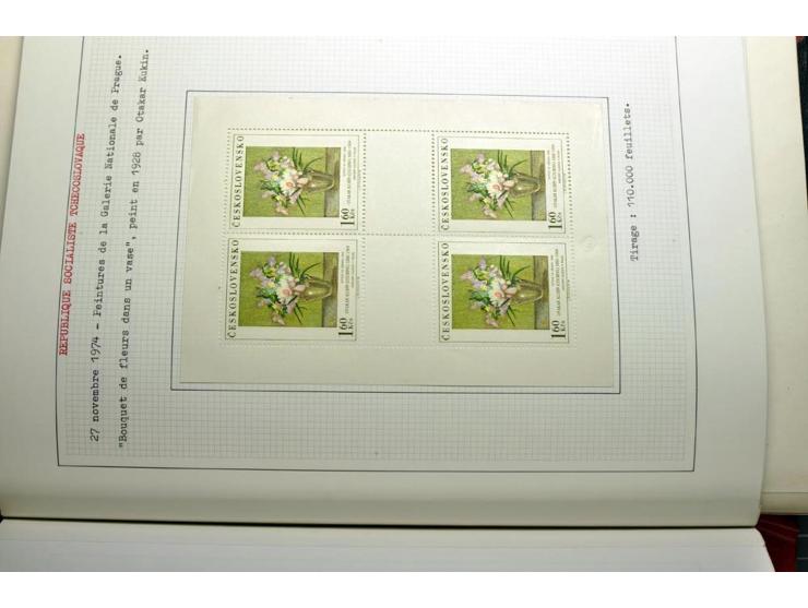  1918/86, ungebrauchte und gestempelte Sammlung mit lokalen Revolutionsausgaben, VZOREC auf Hradschin, Portoprovisiorien, Pro