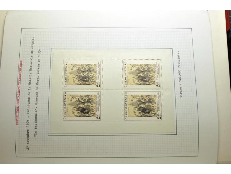  1918/86, ungebrauchte und gestempelte Sammlung mit lokalen Revolutionsausgaben, VZOREC auf Hradschin, Portoprovisiorien, Pro
