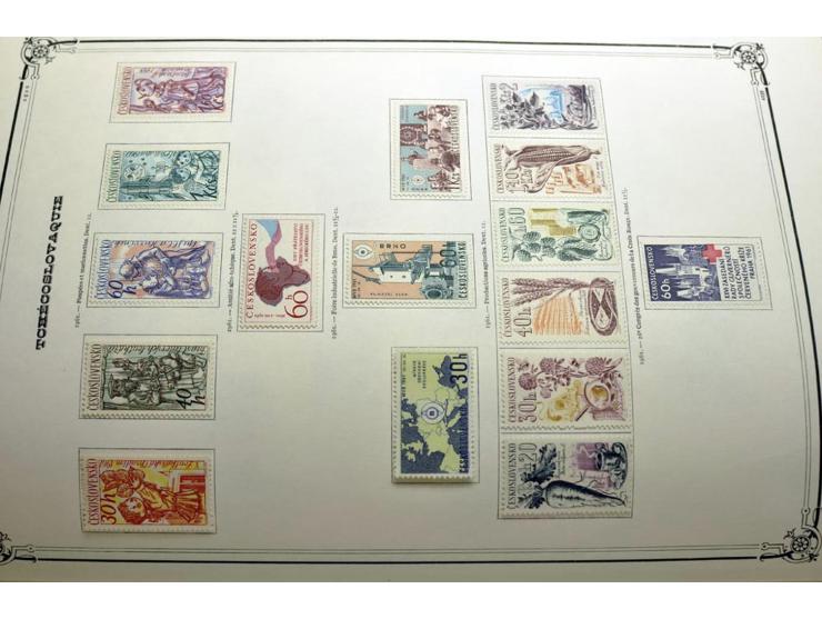  1918/86, ungebrauchte und gestempelte Sammlung mit lokalen Revolutionsausgaben, VZOREC auf Hradschin, Portoprovisiorien, Pro