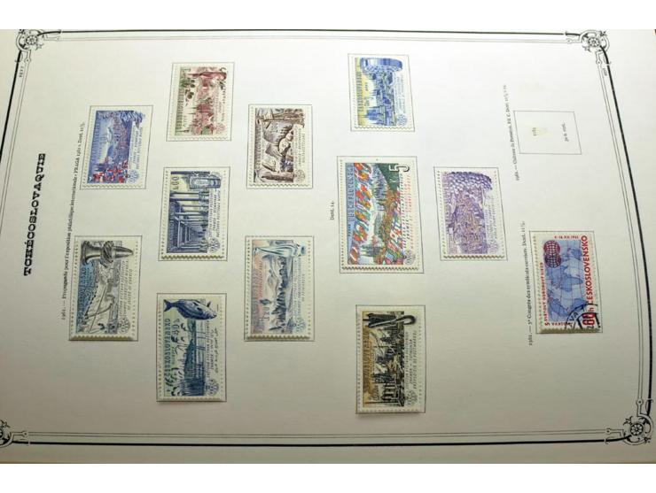  1918/86, ungebrauchte und gestempelte Sammlung mit lokalen Revolutionsausgaben, VZOREC auf Hradschin, Portoprovisiorien, Pro