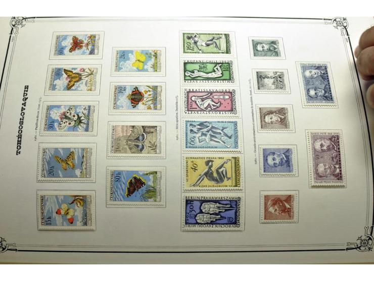  1918/86, ungebrauchte und gestempelte Sammlung mit lokalen Revolutionsausgaben, VZOREC auf Hradschin, Portoprovisiorien, Pro