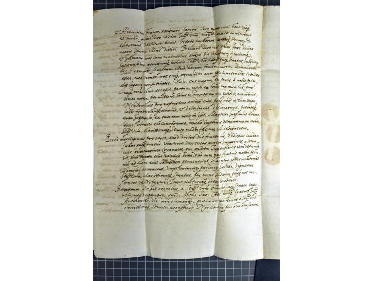 1577/1872, zweibändige Spezialsammlung, beginnend mit kpl. Brief 1577 von Simon Forgacs 'Capitanus Supremus" von Ungarn an de