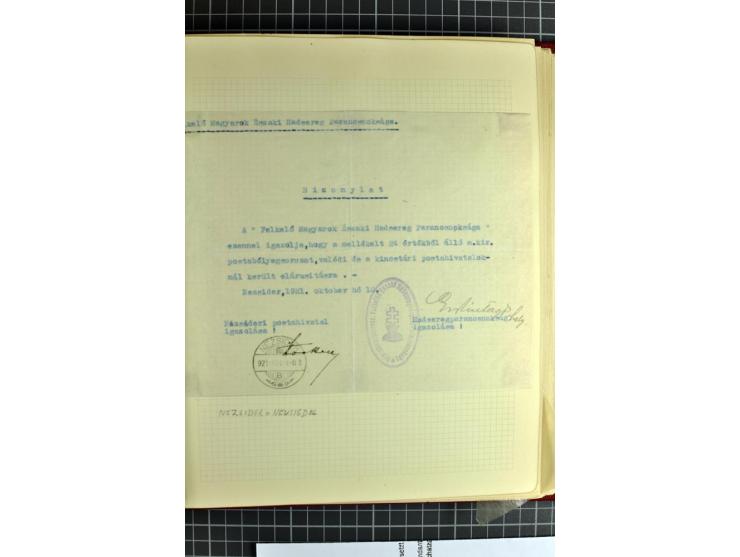 1921, ungebrauchte/postfrische und gestempelte Sammlung, dabei zahlreiche Besonderheiten wie kopfstehende und verschobene Auf