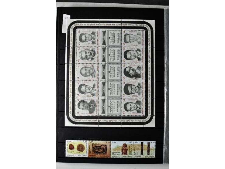  1971/2010, postfrische Sammlung mit Blocks und Kleinbogen