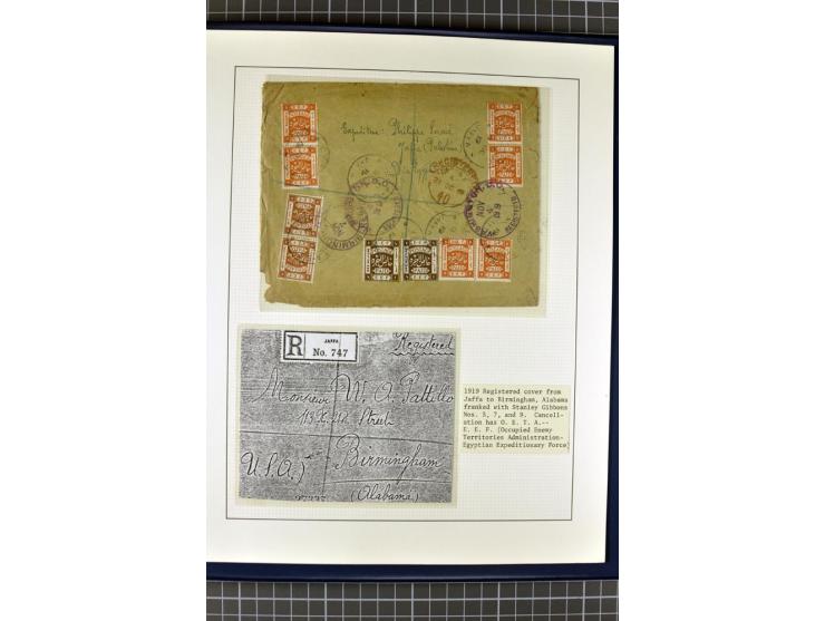 1918/27, 3bändige Spezialsammlung der Mi. 4-14,mit vielen Plattenfehlern, fehlenden Zähnungslöchern, Zwischenstegpaaren, Einh
