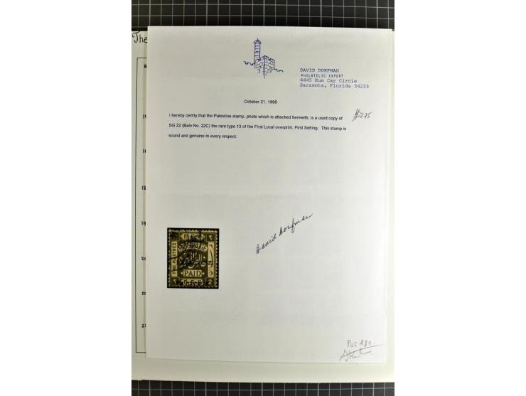1920/21, reichhaltige Sammlung von Plattenrekonstruktionen, ungebraucht und gestempelt, dabei viele seltene Aufdrucktypen, Ei
