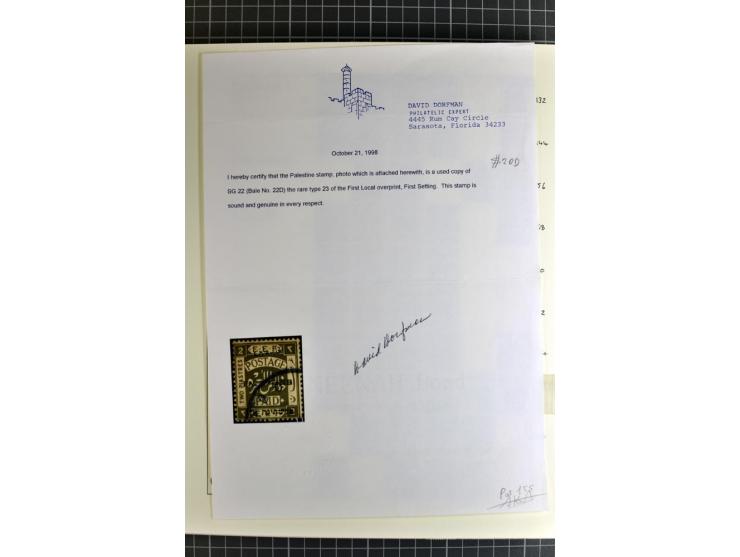 1920/21, reichhaltige Sammlung von Plattenrekonstruktionen, ungebraucht und gestempelt, dabei viele seltene Aufdrucktypen, Ei
