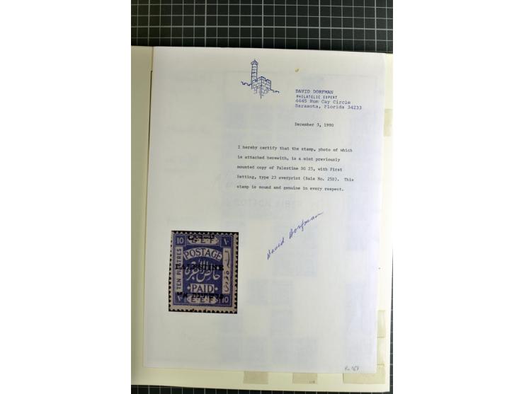 1920/21, reichhaltige Sammlung von Plattenrekonstruktionen, ungebraucht und gestempelt, dabei viele seltene Aufdrucktypen, Ei