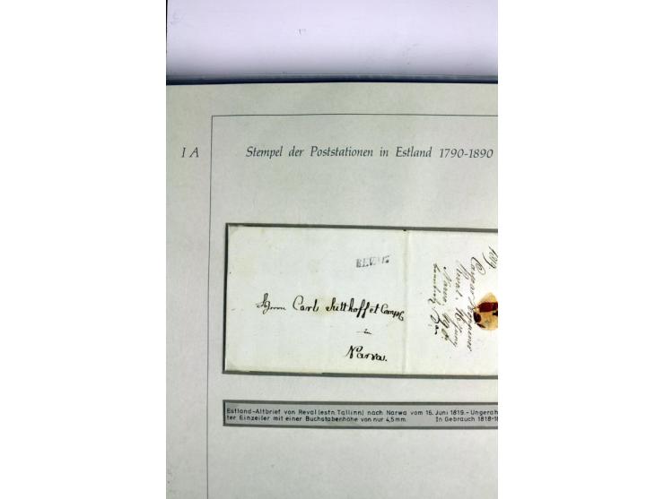 1922, "SPECIMEN", nach Aufdrucktypen der Urmarken spezialisierte Sammlung mit 360 Marken, dabei 24 komplette Teilsätze 5Pia.-