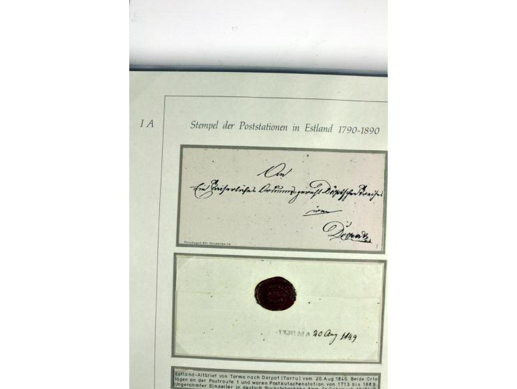 1922, "SPECIMEN", nach Aufdrucktypen der Urmarken spezialisierte Sammlung mit 360 Marken, dabei 24 komplette Teilsätze 5Pia.-