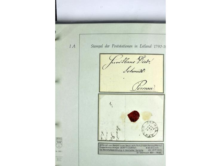 1922, "SPECIMEN", nach Aufdrucktypen der Urmarken spezialisierte Sammlung mit 360 Marken, dabei 24 komplette Teilsätze 5Pia.-