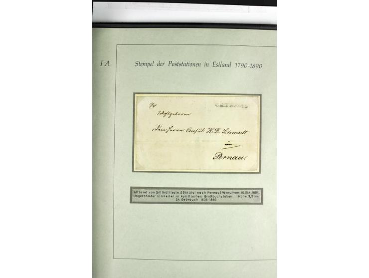 1922, "SPECIMEN", nach Aufdrucktypen der Urmarken spezialisierte Sammlung mit 360 Marken, dabei 24 komplette Teilsätze 5Pia.-