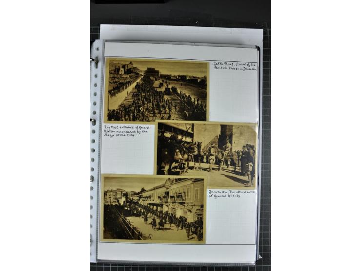 FELDPOST: 1918/47 (ca.), aufgezogene Sammlung mit Belegen der  britischen- (58), australischen- (12) und polnischen (1) Trupp