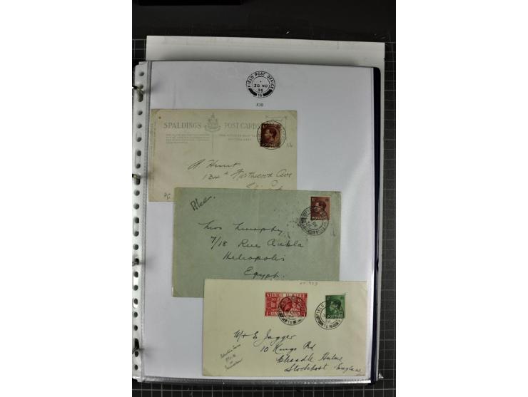 FELDPOST: 1918/47 (ca.), aufgezogene Sammlung mit Belegen der  britischen- (58), australischen- (12) und polnischen (1) Trupp