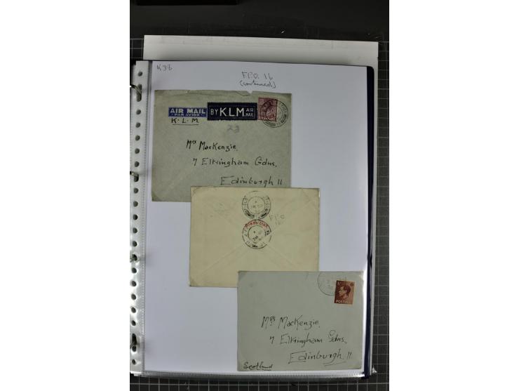 FELDPOST: 1918/47 (ca.), aufgezogene Sammlung mit Belegen der  britischen- (58), australischen- (12) und polnischen (1) Trupp
