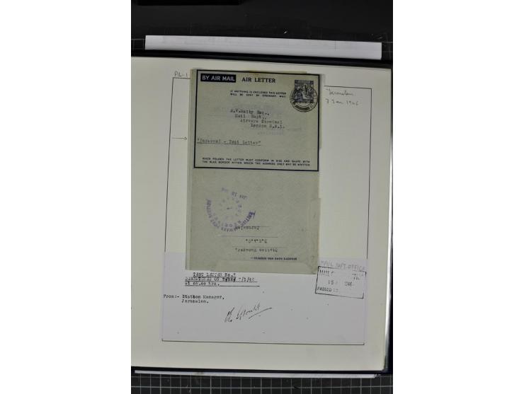 GANZSACHEN: 1927/46,ungebrauchte und gebrauchte 2bändige Sammlung, sehr reichhaltig mit u.a. Bale PC1a, PC2 in Type 1 and 2 (