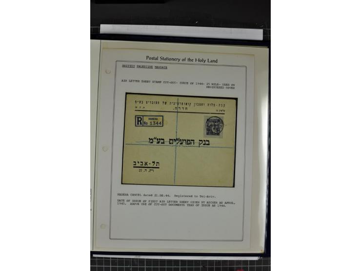 GANZSACHEN: 1927/46,ungebrauchte und gebrauchte 2bändige Sammlung, sehr reichhaltig mit u.a. Bale PC1a, PC2 in Type 1 and 2 (
