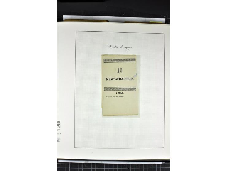GANZSACHEN: 1927/46,ungebrauchte und gebrauchte 2bändige Sammlung, sehr reichhaltig mit u.a. Bale PC1a, PC2 in Type 1 and 2 (