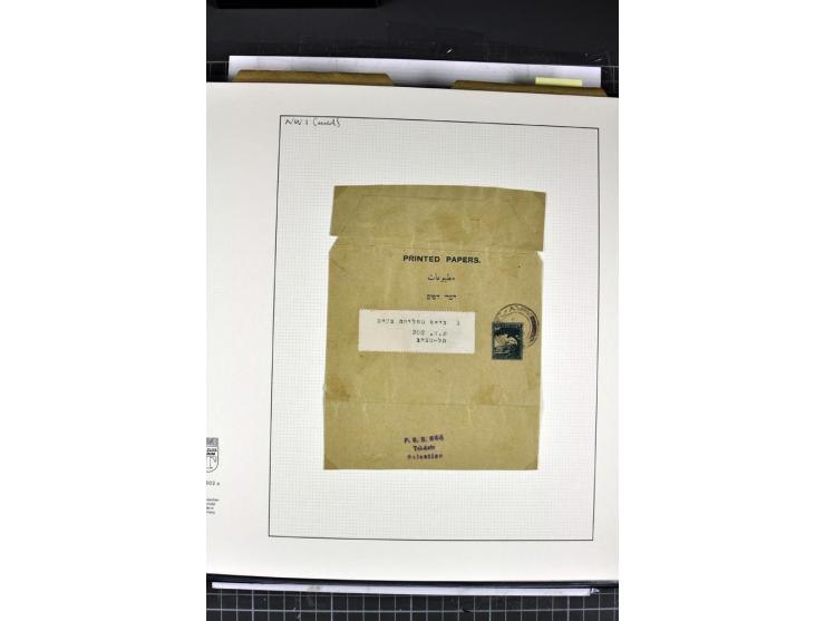 GANZSACHEN: 1927/46,ungebrauchte und gebrauchte 2bändige Sammlung, sehr reichhaltig mit u.a. Bale PC1a, PC2 in Type 1 and 2 (