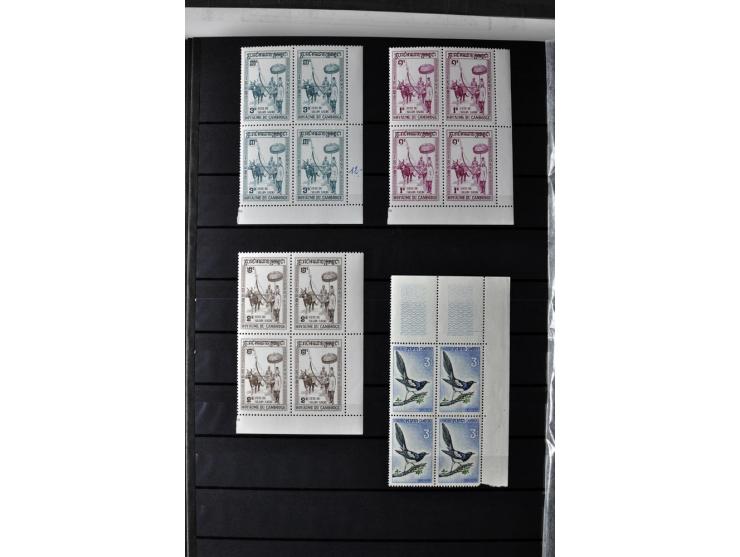 1951/90, postfrische Sammlung mit u.a. Mi.-Nr. 1-17, Bl.1-3, 4-6 sowie A-H432