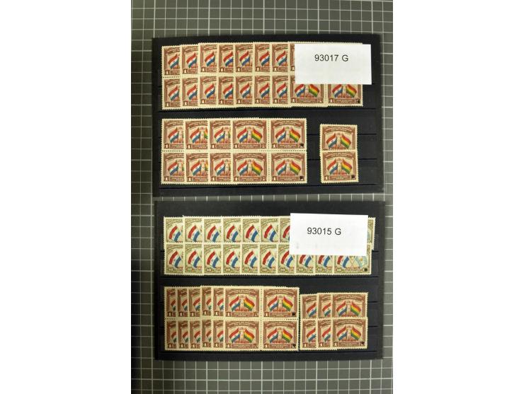 1939/41 (ca.), postfrischer Lagerbestand von über 9000 Werten mit Aufdruck 'SPECIMEN' und amtlicher Lochung, dabei kpl. Sätze