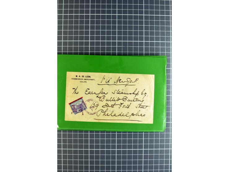 1848/1931, rund 90 Briefe bzw. Vorderseiten, praktisch nur gutes Material mit u.a. USA Nr. 1 im Paar auf Brief, Mischfrankatu