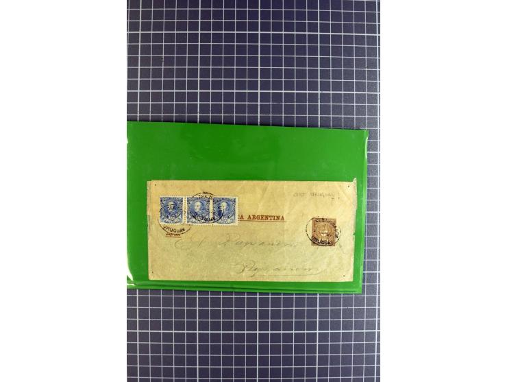 1848/1931, rund 90 Briefe bzw. Vorderseiten, praktisch nur gutes Material mit u.a. USA Nr. 1 im Paar auf Brief, Mischfrankatu