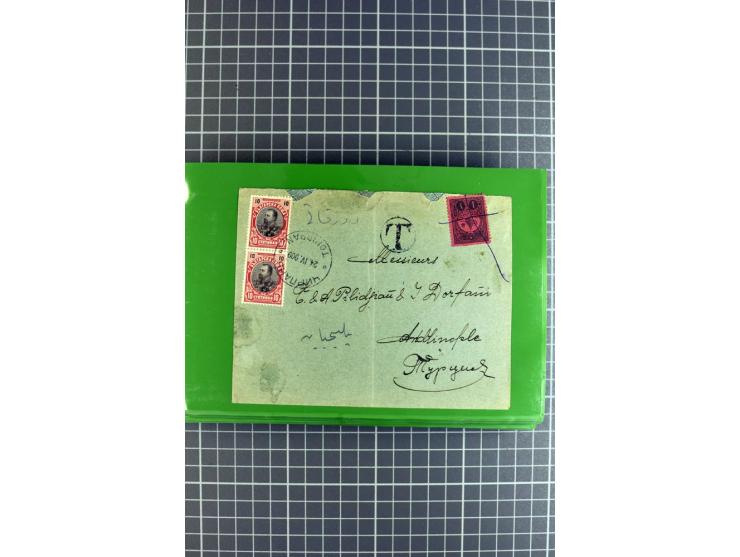 1848/1931, rund 90 Briefe bzw. Vorderseiten, praktisch nur gutes Material mit u.a. USA Nr. 1 im Paar auf Brief, Mischfrankatu